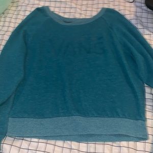 vans blue sweatshirt